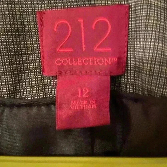 212 Collection Blazer gray and black size large. - Picture 2 of 6